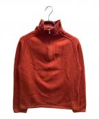 C.P COMPANYシーピーカンパニー）の古着「ハーフジップニット」｜ブラウン