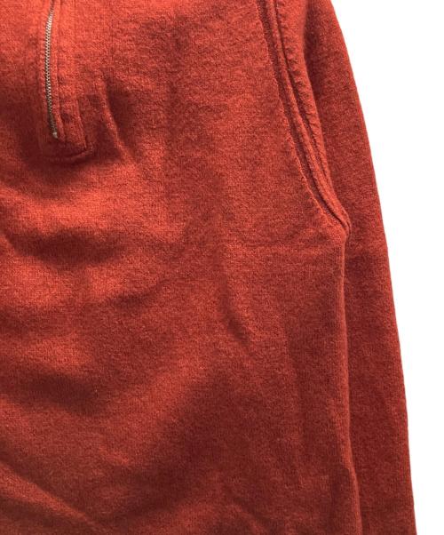 C.P COMPANY（シーピーカンパニー）C.P COMPANY (シーピーカンパニー) ハーフジップニット ブラウン サイズ:3の古着・服飾アイテム