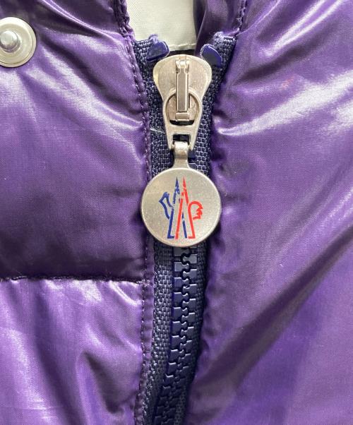 MONCLER（モンクレール）MONCLER (モンクレール) VENISE ダウンジャケット パープル サイズ:3の古着・服飾アイテム