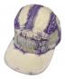 Supreme（シュプリーム）の古着「bleached chino camp cap」｜パープル×ベージュ