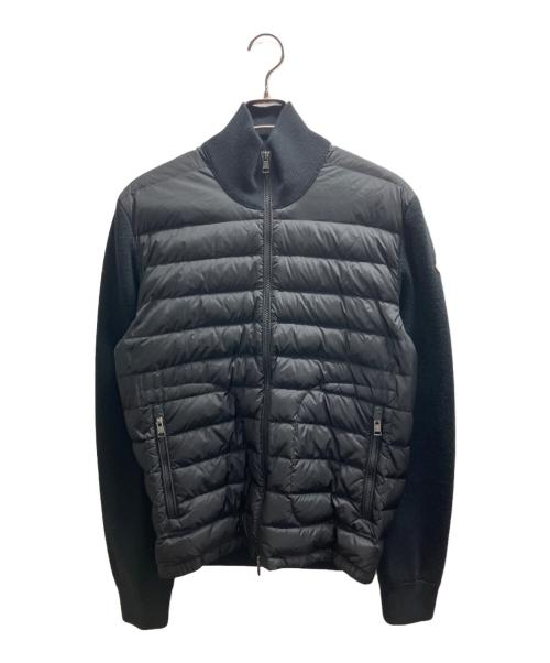MONCLER（モンクレール）MONCLER (モンクレール) CARDIGAN TRICOT ブラック サイズ:Lの古着・服飾アイテム