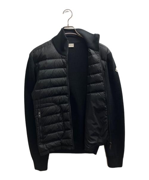 MONCLER（モンクレール）MONCLER (モンクレール) CARDIGAN TRICOT ブラック サイズ:Lの古着・服飾アイテム