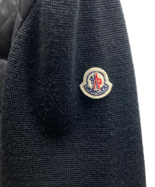MONCLER（モンクレール）MONCLER (モンクレール) CARDIGAN TRICOT ブラック サイズ:Lの古着・服飾アイテム