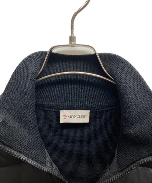 MONCLER（モンクレール）MONCLER (モンクレール) CARDIGAN TRICOT ブラック サイズ:Lの古着・服飾アイテム