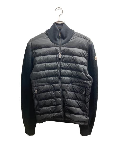 MONCLER（モンクレール）MONCLER (モンクレール) CARDIGAN TRICOT ブラック サイズ:Lの古着・服飾アイテム