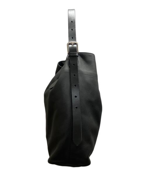 brady（ブレディ）brady (ブレディ) BIOTOP (ビオトープ) LEVEN オールレザーショルダーバッグ ブラックの古着・服飾アイテム
