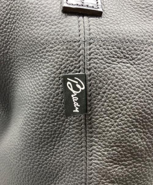 brady（ブレディ）brady (ブレディ) BIOTOP (ビオトープ) LEVEN オールレザーショルダーバッグ ブラックの古着・服飾アイテム