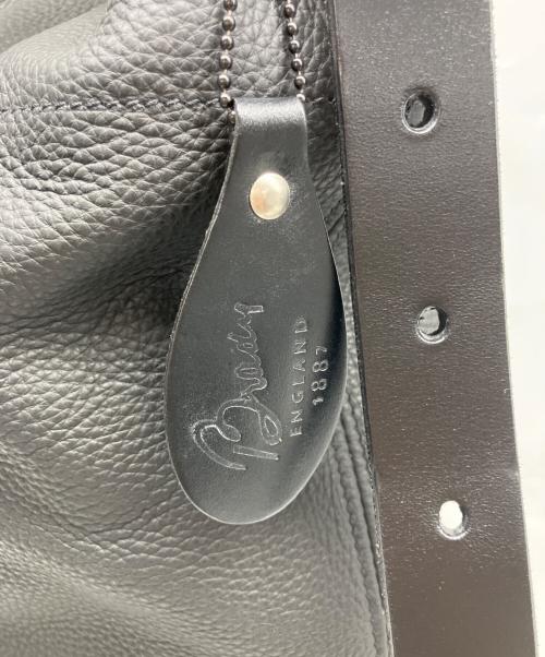 brady（ブレディ）brady (ブレディ) BIOTOP (ビオトープ) LEVEN オールレザーショルダーバッグ ブラックの古着・服飾アイテム