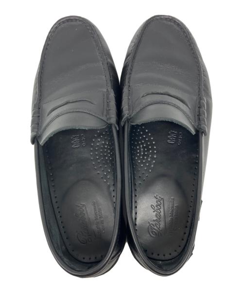 PARABOOT（パラブーツ）PARABOOT (パラブーツ) ローファー ブラック サイズ: 7 1/2の古着・服飾アイテム
