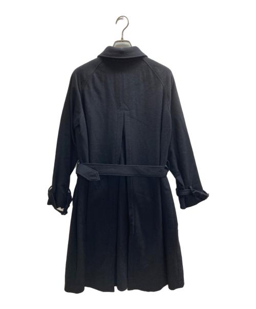 MARGARET HOWELL（マーガレットハウエル）MARGARET HOWELL (マーガレットハウエル) ウールバルマカーンコート ネイビー サイズ:Ⅿの古着・服飾アイテム