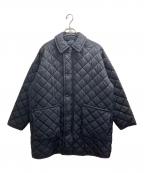 UNUSEDアンユーズド）の古着「Quilting Nylon Coat」｜ネイビー