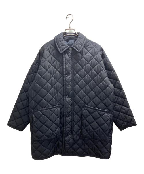 UNUSED（アンユーズド）UNUSED (アンユーズド) Quilting Nylon Coat ネイビーの古着・服飾アイテム