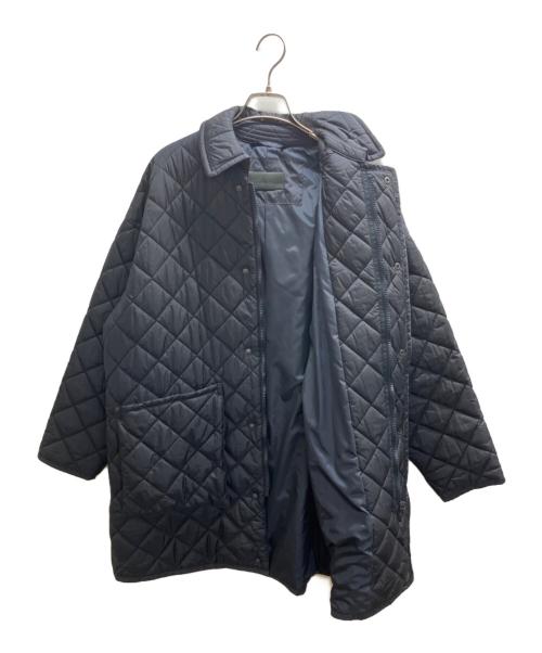 UNUSED（アンユーズド）UNUSED (アンユーズド) Quilting Nylon Coat ネイビーの古着・服飾アイテム