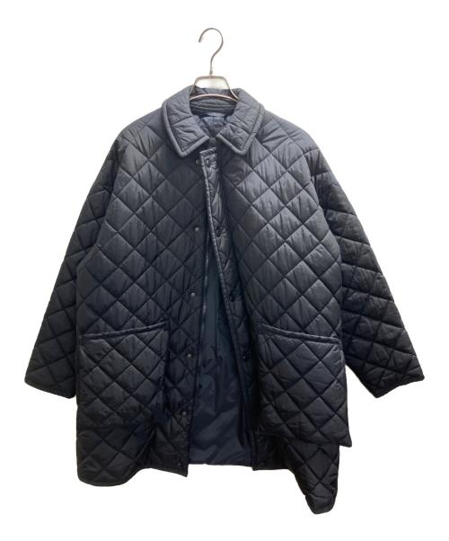 UNUSED（アンユーズド）UNUSED (アンユーズド) Quilting Nylon Coat ネイビーの古着・服飾アイテム