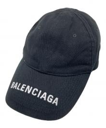 BALENCIAGA（バレンシアガ）の古着「ロゴキャップ」｜ブラック