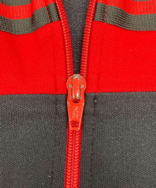 adidas（アディダス）adidas (アディダス) ヴィンテージトラックジャケット レッド×ブラック サイズ:4の古着・服飾アイテム