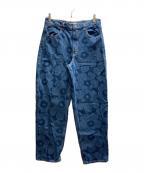 marimekkoマリメッコ）の古着「Maridenim Barrel Unikko」｜ブルー