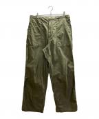 F.O.B FACTORYエフオービー ファクトリー）の古着「ベイカーパンツ タイプ2」｜オリーブ