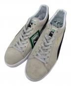 PUMAプーマ）の古着「SUEDE VTG MIJ RETRO」｜ベージュ