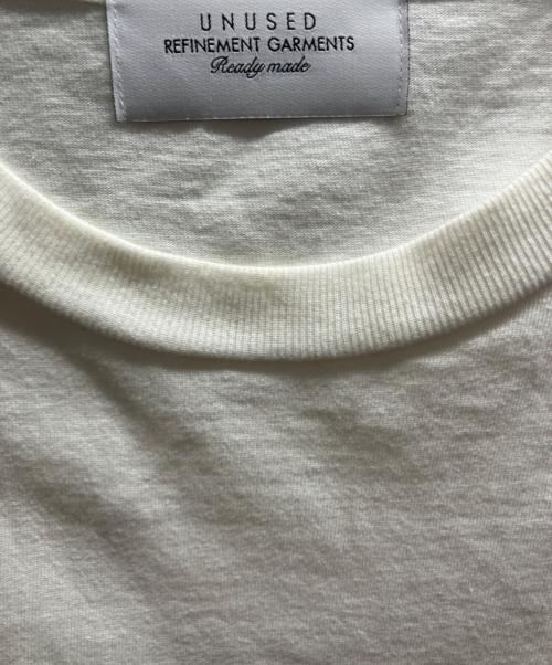 UNUSED（アンユーズド）UNUSED (アンユーズド) H BEAUTY&YOUTH (エイチ ビューティー&ユース) Alice in Wonderland/LONGSLEEVE T―SHIRT ホワイト サイズ:3の古着・服飾アイテム