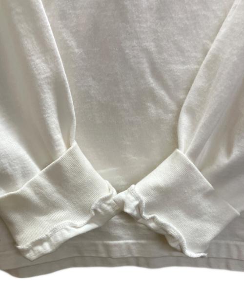 UNUSED（アンユーズド）UNUSED (アンユーズド) H BEAUTY&YOUTH (エイチ ビューティー&ユース) Alice in Wonderland/LONGSLEEVE T―SHIRT ホワイト サイズ:3の古着・服飾アイテム