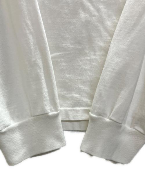 UNUSED（アンユーズド）UNUSED (アンユーズド) H BEAUTY&YOUTH (エイチ ビューティー&ユース) Alice in Wonderland/LONGSLEEVE T―SHIRT ホワイト サイズ:3の古着・服飾アイテム