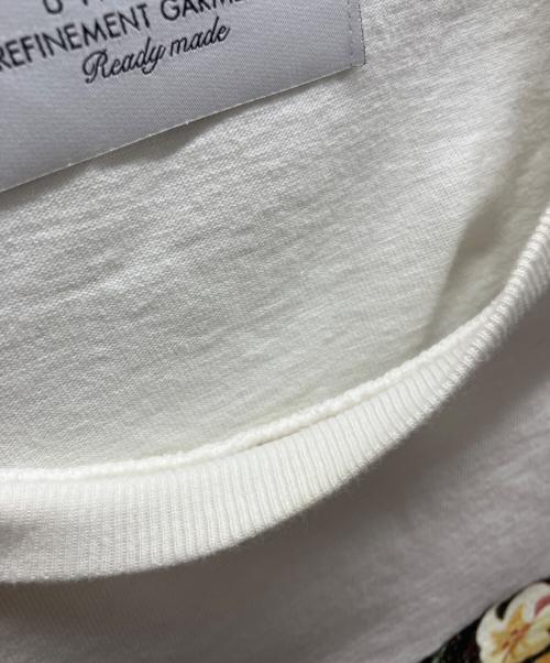 UNUSED（アンユーズド）UNUSED (アンユーズド) H BEAUTY&YOUTH (エイチ ビューティー&ユース) Alice in Wonderland/LONGSLEEVE T―SHIRT ホワイト サイズ:3の古着・服飾アイテム
