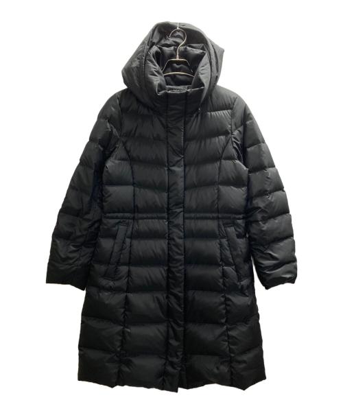 23区（ニジュウサンク）23区 (ニジュウサンク) シレータフタ ロング ダウンコート ブラック サイズ:38の古着・服飾アイテム