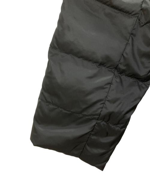 23区（ニジュウサンク）23区 (ニジュウサンク) シレータフタ ロング ダウンコート ブラック サイズ:38の古着・服飾アイテム