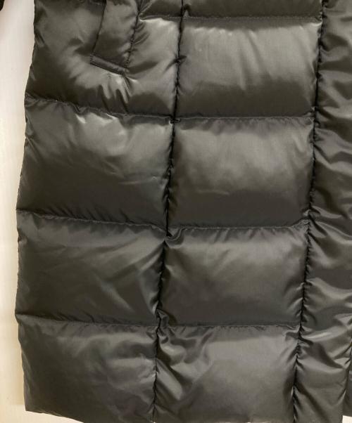 23区（ニジュウサンク）23区 (ニジュウサンク) シレータフタ ロング ダウンコート ブラック サイズ:38の古着・服飾アイテム
