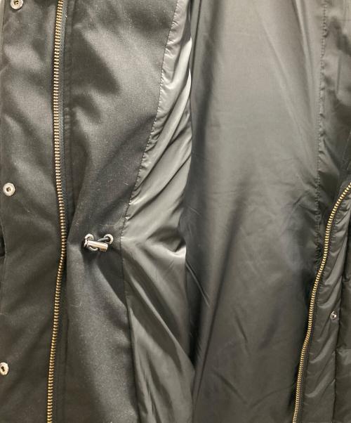 23区（ニジュウサンク）23区 (ニジュウサンク) シレータフタ ロング ダウンコート ブラック サイズ:38の古着・服飾アイテム