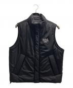 A.P.C.アーペーセー）の古着「GILET RAYMOND 24A ベスト」｜ブラック