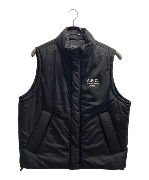A.P.C.（アーペーセー）A.P.C. (アーペーセー) GILET RAYMOND 24A ベスト ブラック サイズ:Sの古着・服飾アイテム