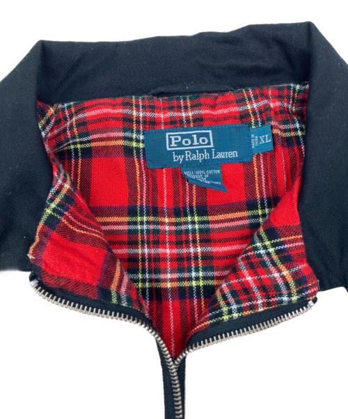 POLO RALPH LAUREN（ポロ・ラルフローレン）POLO RALPH LAUREN (ポロ・ラルフローレン) バイカラースイングトップ ベージュ×ブラック サイズ:XLの古着・服飾アイテム