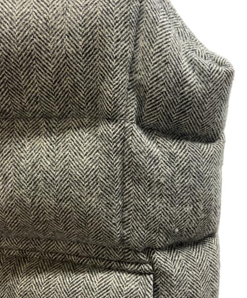 POLO RALPH LAUREN（ポロ・ラルフローレン）POLO RALPH LAUREN (ポロ・ラルフローレン) ヘリンボーンダウンベスト グレー サイズ:Sの古着・服飾アイテム