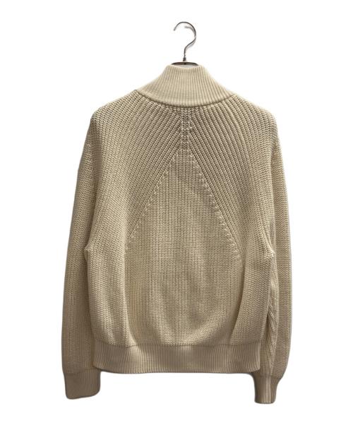 BATONER（バトナ―）BATONER (バトナ―) SIGNATURE DRIVERS KNIT ベージュ サイズ:2の古着・服飾アイテム