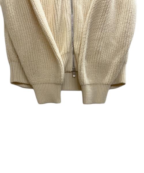 BATONER（バトナ―）BATONER (バトナ―) SIGNATURE DRIVERS KNIT ベージュ サイズ:2の古着・服飾アイテム