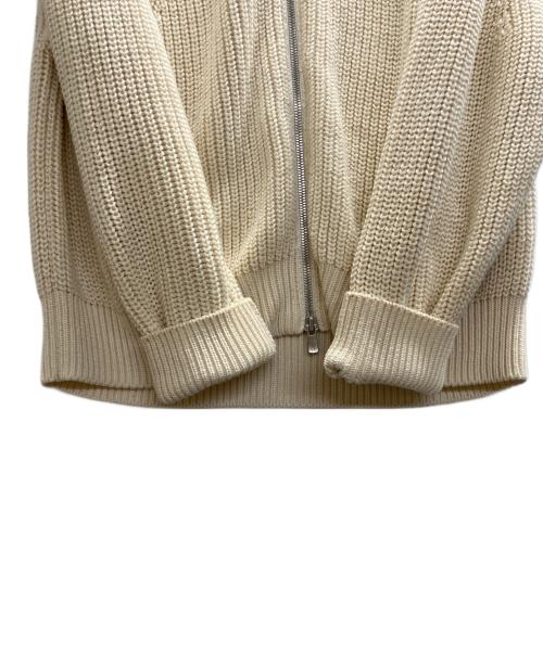 BATONER（バトナ―）BATONER (バトナ―) SIGNATURE DRIVERS KNIT ベージュ サイズ:2の古着・服飾アイテム