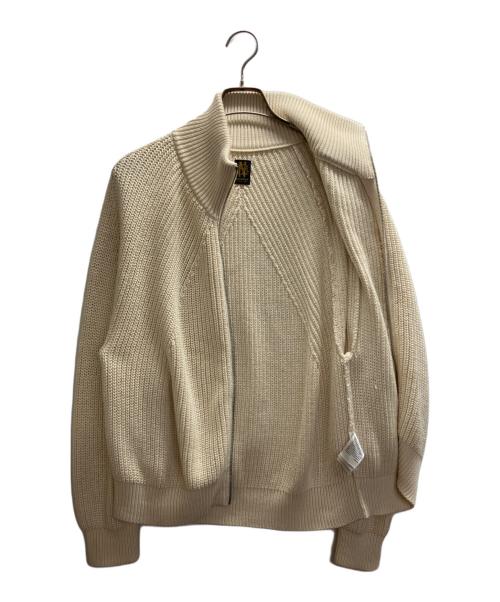 BATONER（バトナ―）BATONER (バトナ―) SIGNATURE DRIVERS KNIT ベージュ サイズ:2の古着・服飾アイテム