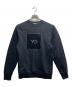 Y-3（ワイスリー）の古着「SQUARE LOGO CREW SWEATSHIRT」｜ブラック