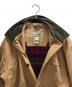 中古・古着 L.L.Bean (エルエルビーン) オリジナル フィールド コート ブラウン×グリーン サイズ:S：10000円