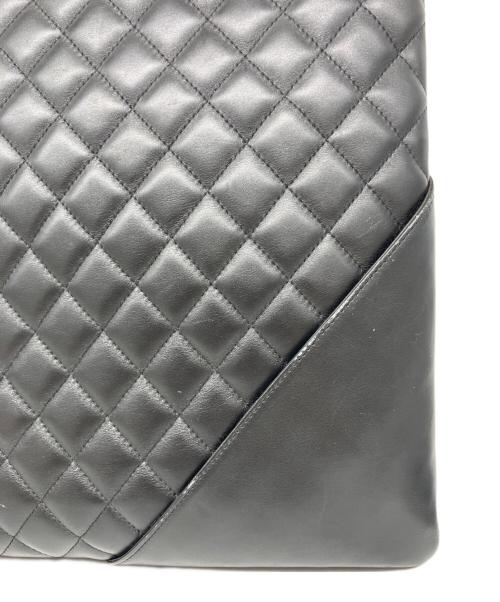 CHANEL（シャネル）CHANEL (シャネル) カンボン フラットトートバッグ ブラックの古着・服飾アイテム