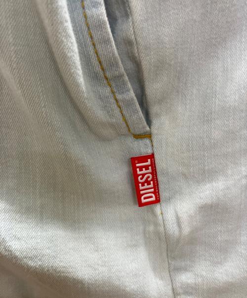 DIESEL（ディーゼル）DIESEL (ディーゼル) リバーシブルチェックシャツ中綿ジャケット ブラック サイズ:50の古着・服飾アイテム