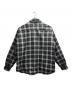 DIESEL (ディーゼル) リバーシブルチェックシャツ中綿ジャケット ブラック サイズ:50：15000円