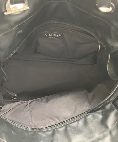 CHANEL（シャネル）CHANEL (シャネル) パリビアリッツ MMトートバッグ ブラックの古着・服飾アイテム