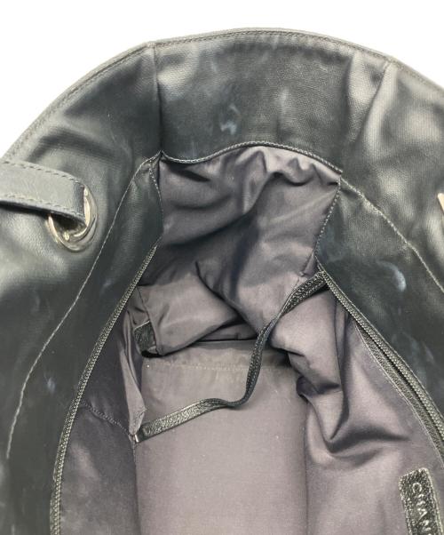 CHANEL（シャネル）CHANEL (シャネル) パリビアリッツ MMトートバッグ ブラックの古着・服飾アイテム