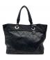 CHANEL (シャネル) パリビアリッツ MMトートバッグ ブラック：90000円