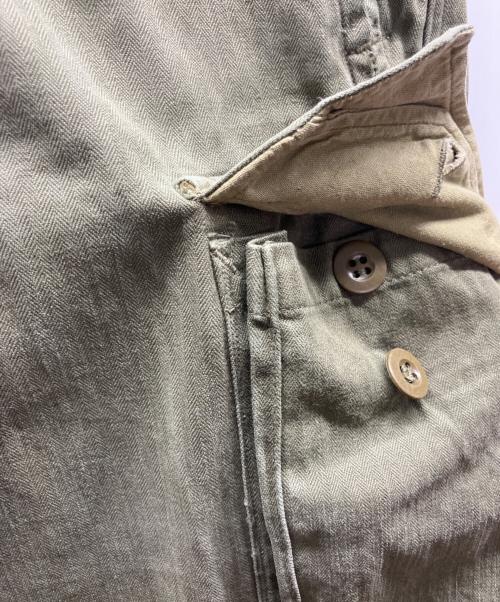 French Army（フランス軍）French Army (フランス軍) Ｍ-47 カーゴパンツ カーキ サイズ:33の古着・服飾アイテム
