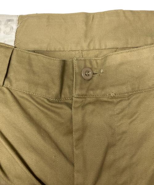 French Army（フランス軍）French Army (フランス軍) M-52 チノパン ベージュ サイズ:35の古着・服飾アイテム
