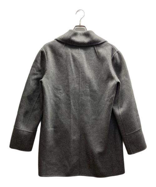'S Max Mara（エスマックスマーラ）'S Max Mara (エスマックスマーラ) ダブルフェイス クチートアマーノ ウールミドルコート グレー サイズ:42の古着・服飾アイテム